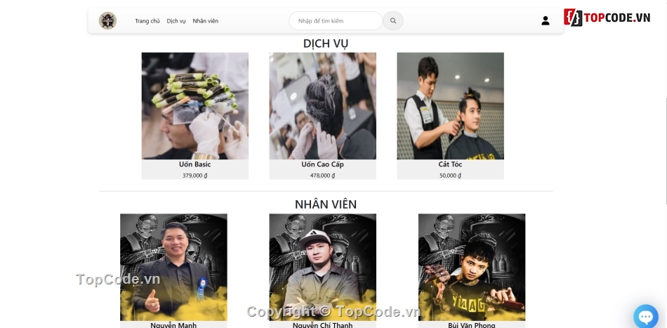 Quản lý shop,a b c,barber